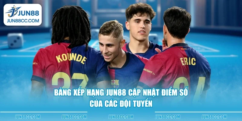 bang xep hang jun88 cap nhat diem so cua cac doi tuyen bang xep hang jun88 cap nhat diem so cua cac doi tuyen