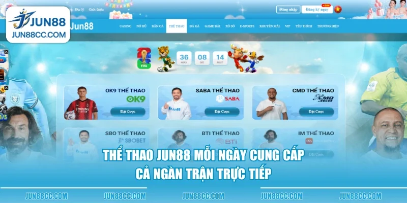 the thao jun88 moi ngay cung cap ca ngan tran truc tiep Thể thao Jun88 mỗi ngày cung cấp cả ngàn trận trực tiếp